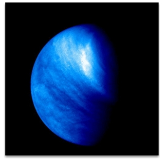 The Blue Planet Venus