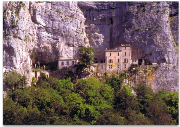 View of Sainte-Baune Monastery