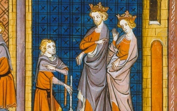 Henry II with Eleanor of Aquitaine