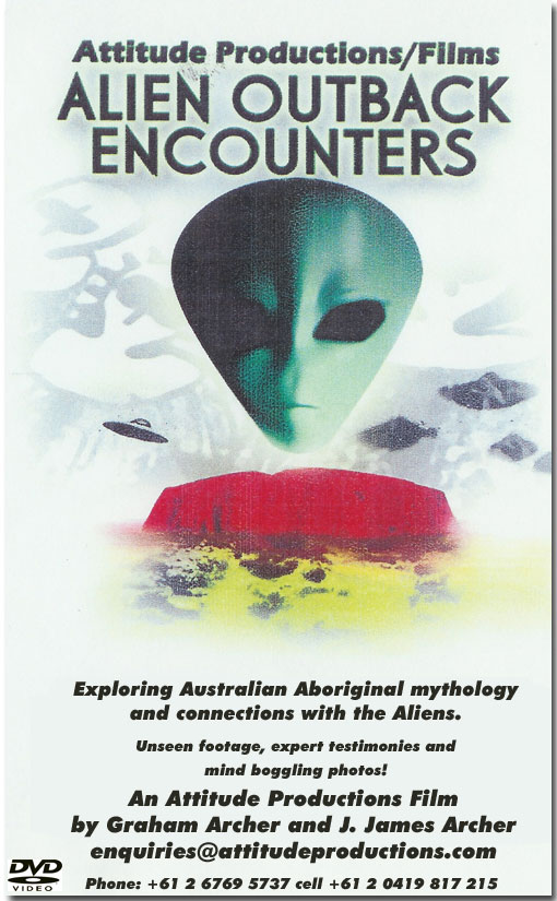 DVD Cover, Alien Outback Encounters
