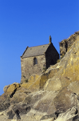 The Auburt Chapel at Mont Saint Michel