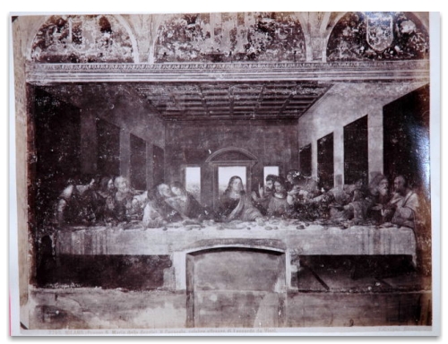 Brogi, photo of the last supper