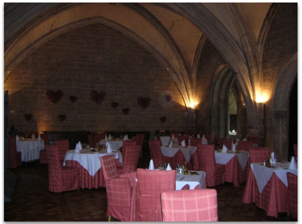 View of the Dining Room of the Royal Convent at Saint-Maximin