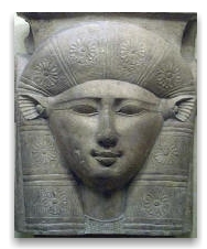 Hathor relief from Egypt