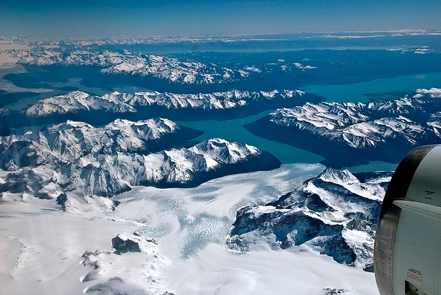 NASA Photgraph of the Ice Bridge in the Artic Circle.