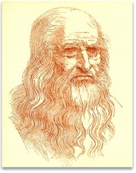 Leonardo Da Vinci, self portrait