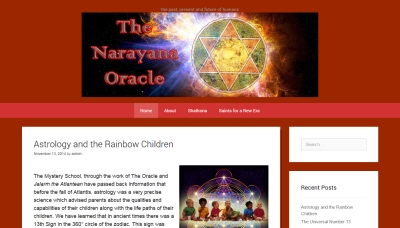 The Narayana Oracle Website