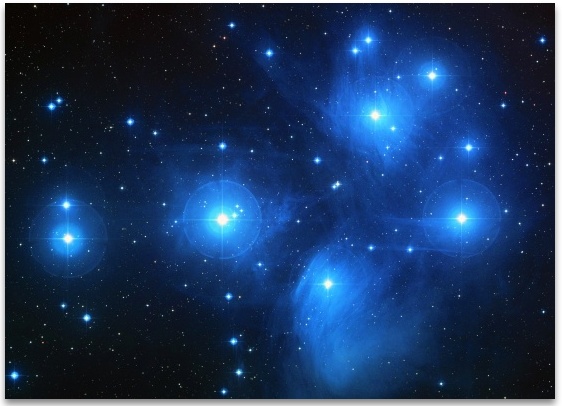 The first peoples came from the Pleiades