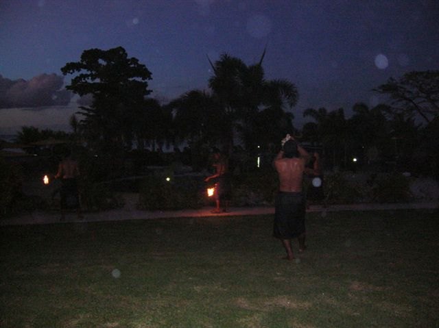 Orbs of light in Western Samoa