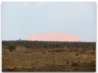 Sacred Uluru, the home of Alcheringa